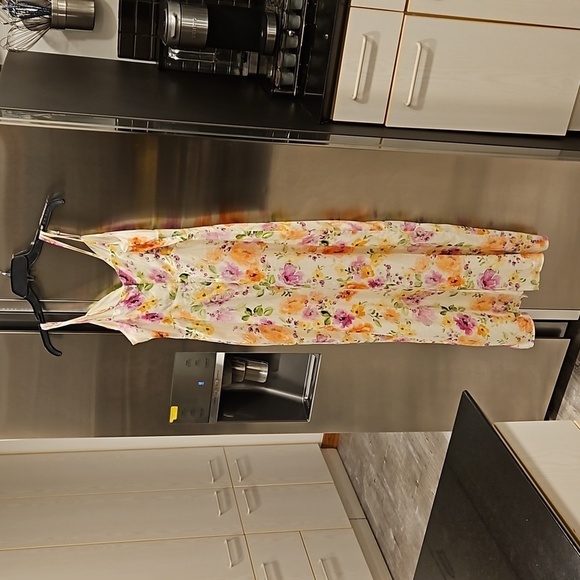 💕FAVORITE DAUGHTER💕 The Rosemary Slip Dress ~ Oahu Floral Print 10 NWT - Picture 9 of 15